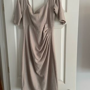 Eliza J Gold Dress